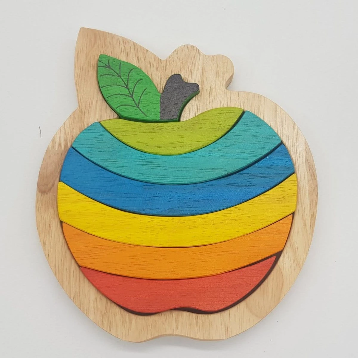 QToys Delicious Apple Puzzle 3 QToys Delicious Apple Puzzle