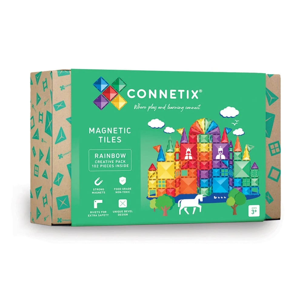Connetix Tiles Rainbow 194 Piece Bundle 5 Connetix Tiles Rainbow 194 Piece Bundle - Image 3