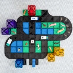 Connetix Tiles Roads Creative Pack 48 Piece -Children Toy Store 10R48 CR