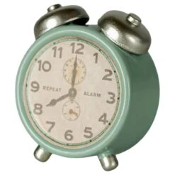 Maileg Alarm Clock Mouse Mint -Children Toy Store 11 5100 00 11