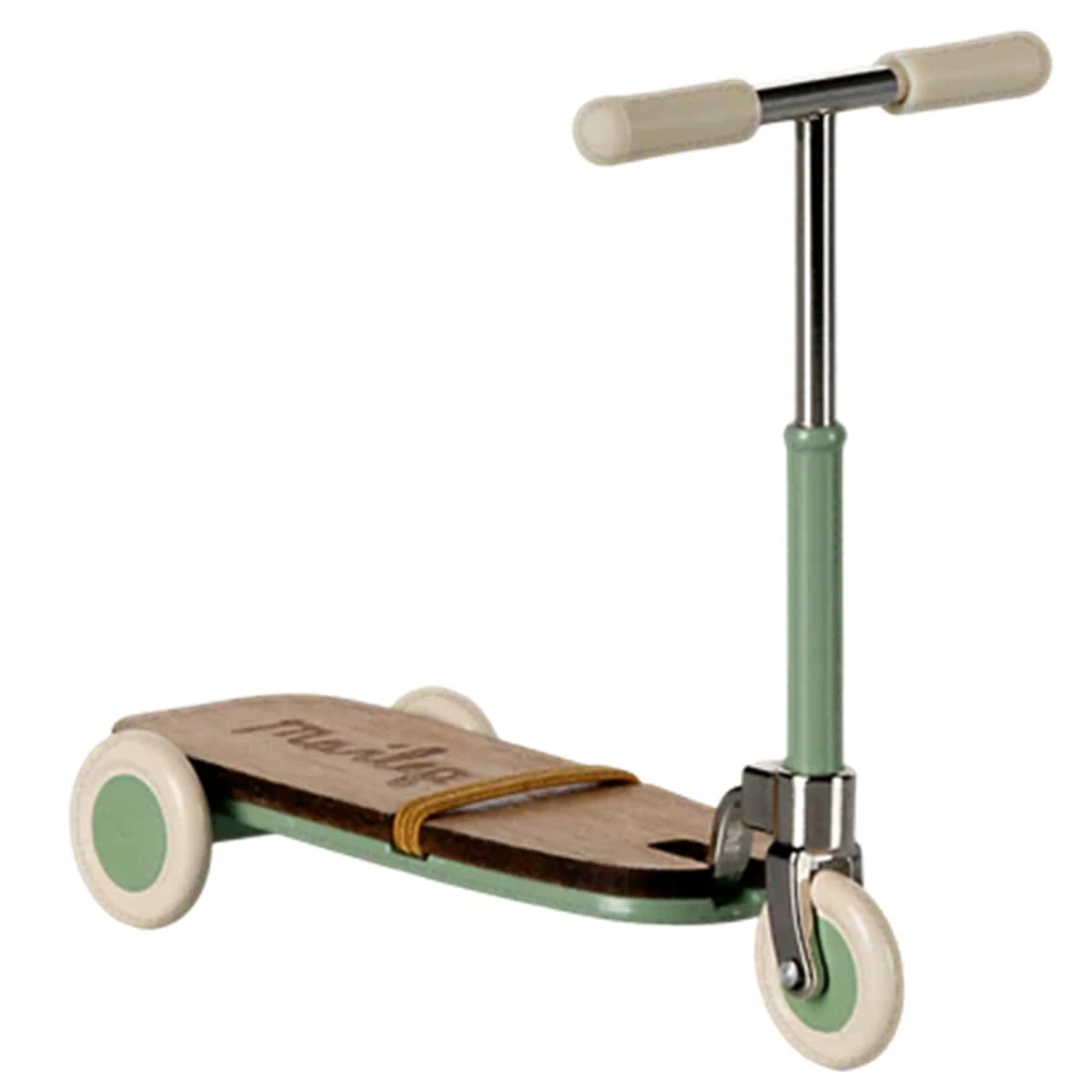 Maileg Kick Board Scooter Mouse Mint 3 Maileg Kick Board Scooter Mouse Mint