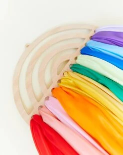 Sarah's Silks Large Playsilk Display 17 Sarah's Silks Large Playsilk Display -Children Toy Store 12Display4