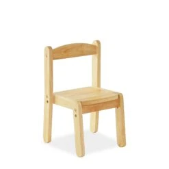 My Duckling Montessori Kids Wooden Chair - Natural