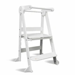 My Duckling Deluxe Folding Adjustable Learning Tower - White 17 My Duckling Deluxe Folding Adjustable Learning Tower - White -Children Toy Store 1547 hh