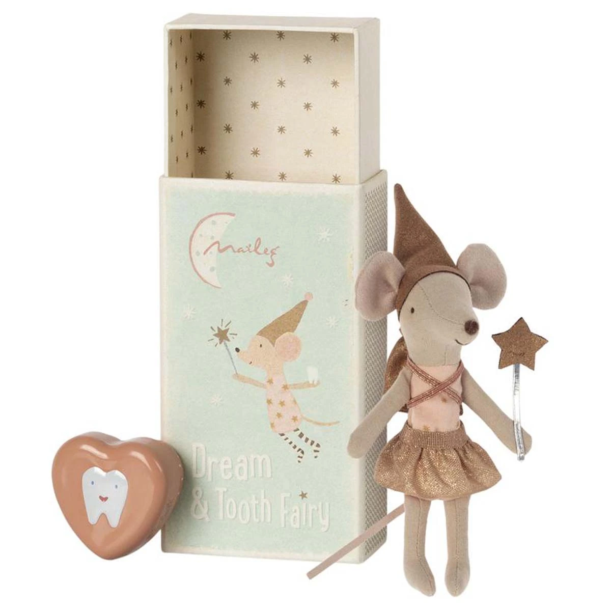 Maileg Tooth Fairy Mouse Rose 3 Maileg Tooth Fairy Mouse Rose