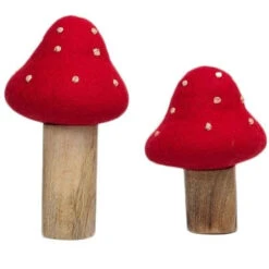 Papoose Toys Toadstool Set/2pc