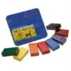 Stockmar Wax Crayons 8 Blocks In Tin W Black 1 Stockmar Wax Crayons 8 Blocks In Tin W Black -Children Toy Store 17 68 1