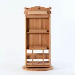 My Duckling Rotating Solid Wood Bookcase - London -Children Toy Store 178471670820194 .pic hd