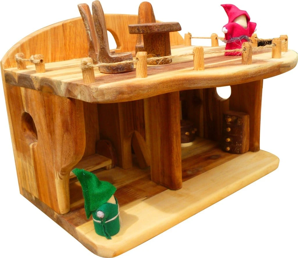 QToys Medium Dollhouse 4 QToys Medium Dollhouse - Image 2