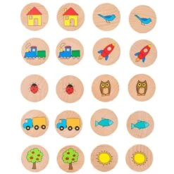 Freckled Frog Wooden Matching Pairs - The Original