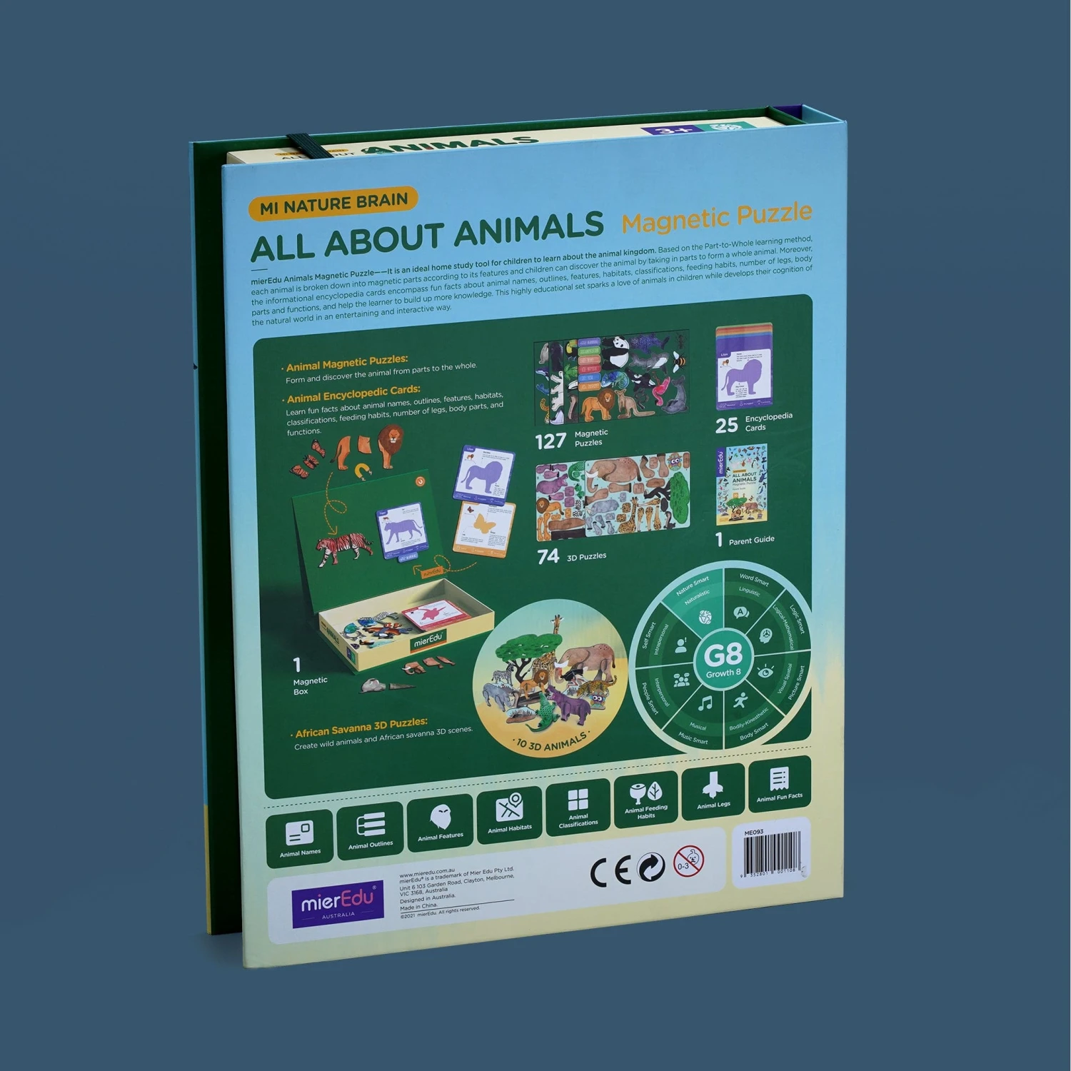 MierEdu All About - Animals Magnetic 10 MierEdu All About - Animals Magnetic - Image 8