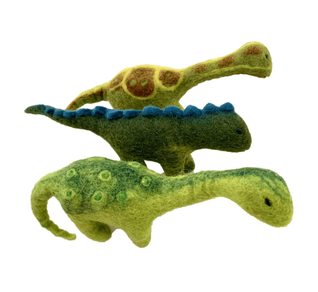 Papoose Toys - Medium PRD Dinosaurs (3 Piece Set) 3 Papoose Toys - Medium PRD Dinosaurs (3 Piece Set)