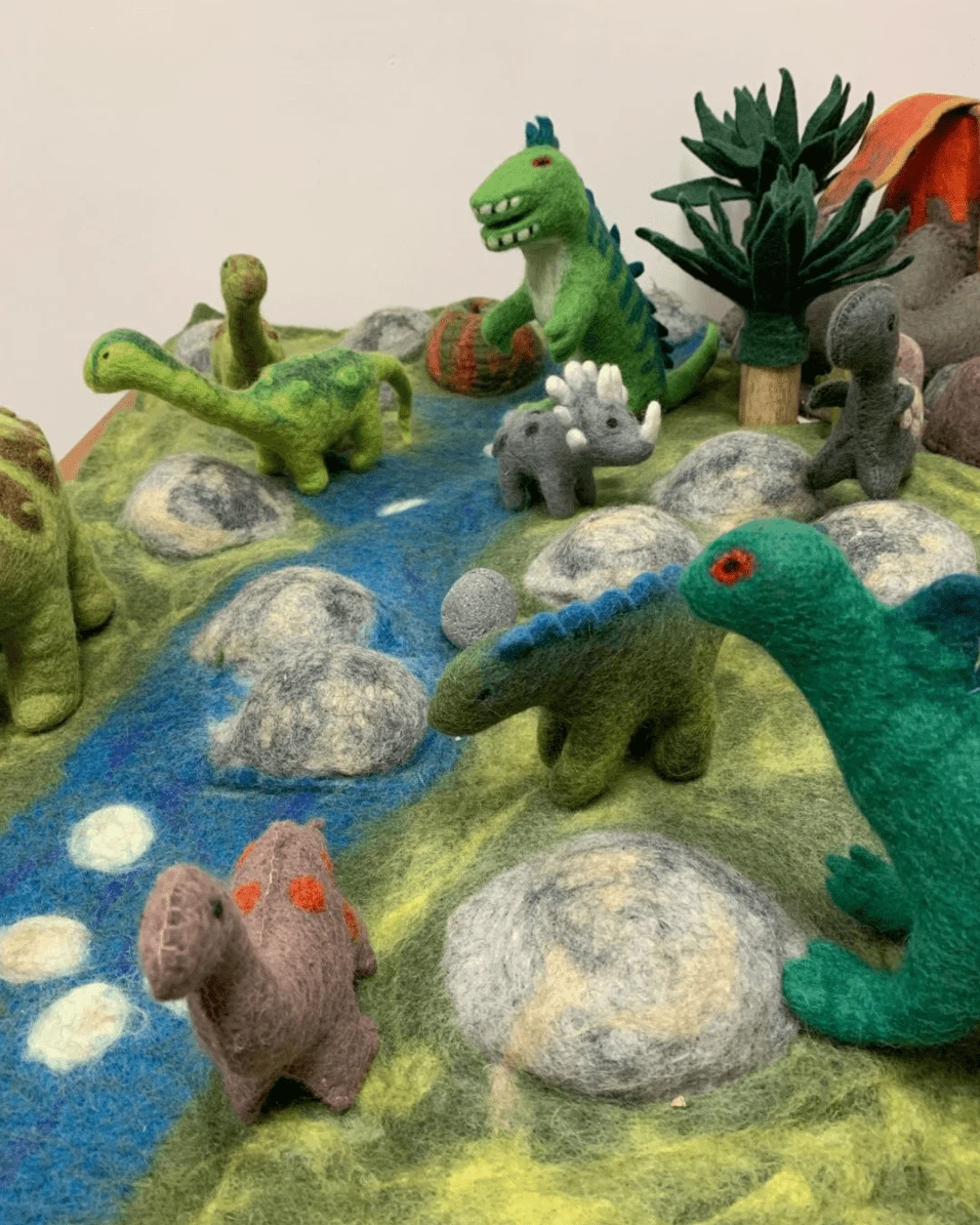 Papoose Toys - Medium PRD Dinosaurs (3 Piece Set) 5 Papoose Toys - Medium PRD Dinosaurs (3 Piece Set) - Image 3