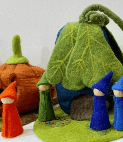 Papoose Toys - Rainbow Gnomes Wood Bodies (7 Piece Set) -Children Toy Store 20210421204944