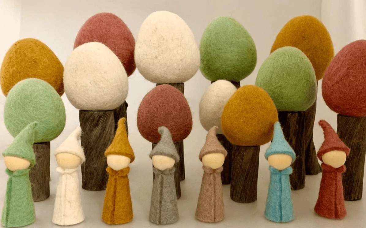 Papoose Toys Earth Four Season Trees Set Of 12 5 Papoose Toys Earth Four Season Trees Set Of 12 - Image 3