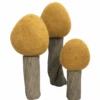 Papoose Toys - Earth Spring Trees (3 Piece Set)