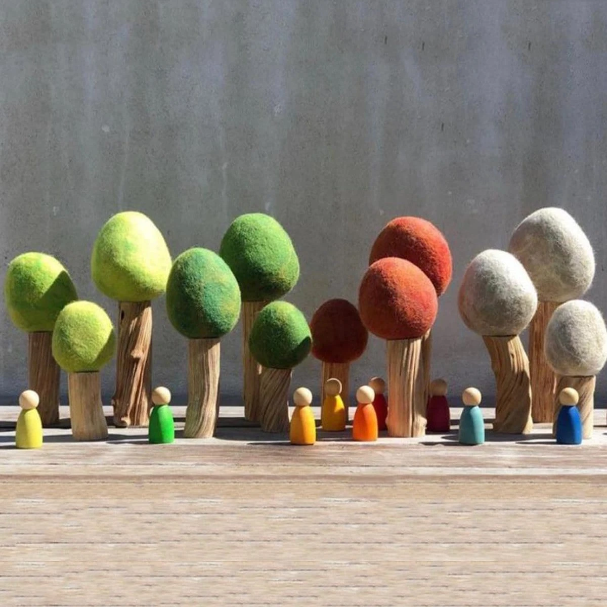 Papoose Toys Four Season Trees Set Of 12 8 Papoose Toys Four Season Trees Set Of 12 - Image 6