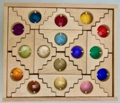 Papoose Toys - Dutch Step Gables Windows (16 Piece Set)