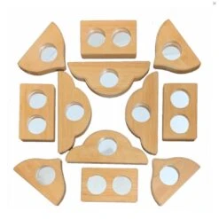 Bauspiel Mirror Blocks 12 Pieces