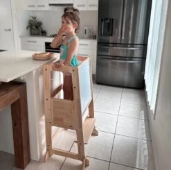 My Duckling Solid Wood Adjustable Learning Tower 2in1 - Deluxe 16 My Duckling Solid Wood Adjustable Learning Tower 2in1 - Deluxe -Children Toy Store 20240425122230