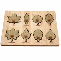 QToys Montessori Leaf Puzzle