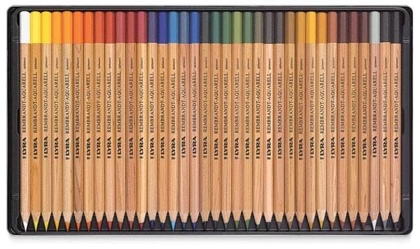 Lyra Rembrandt Aquarelle Watercolour Pencil, Tin 36 Assorted 5 Lyra Rembrandt Aquarelle Watercolour Pencil, Tin 36 Assorted - Image 3
