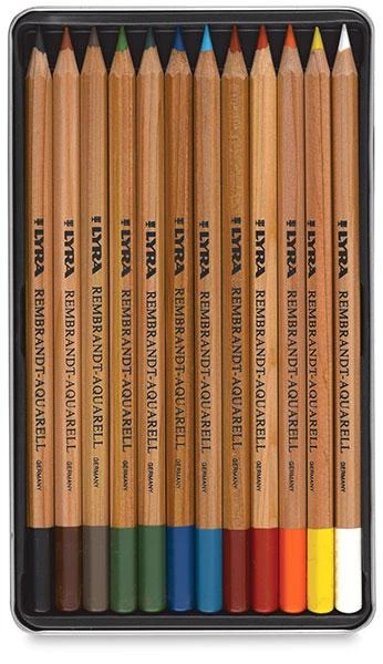 Lyra Rembrandt Aquarelle Watercolour Pencil, Tin 36 Assorted 7 Lyra Rembrandt Aquarelle Watercolour Pencil, Tin 36 Assorted - Image 5