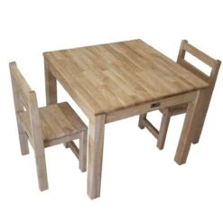 QToys Standard Rubberwood Table