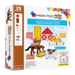 MAGNA-TILES - Farm Animals - 25 Piece Set -Children Toy Store 24Farm BR11 RGB