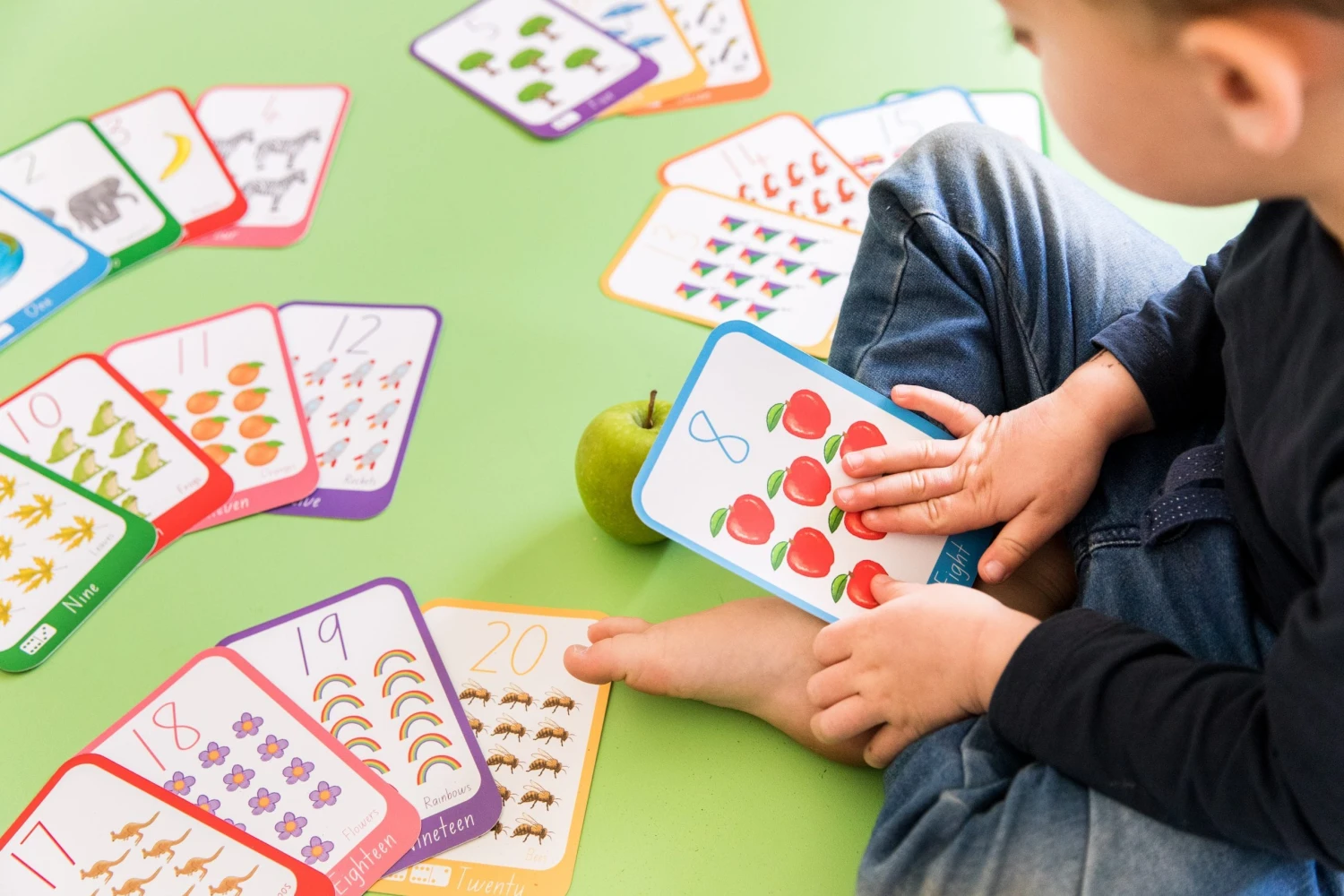 Freckled Frog Numbers Flashcards 8 Freckled Frog Numbers Flashcards - Image 6