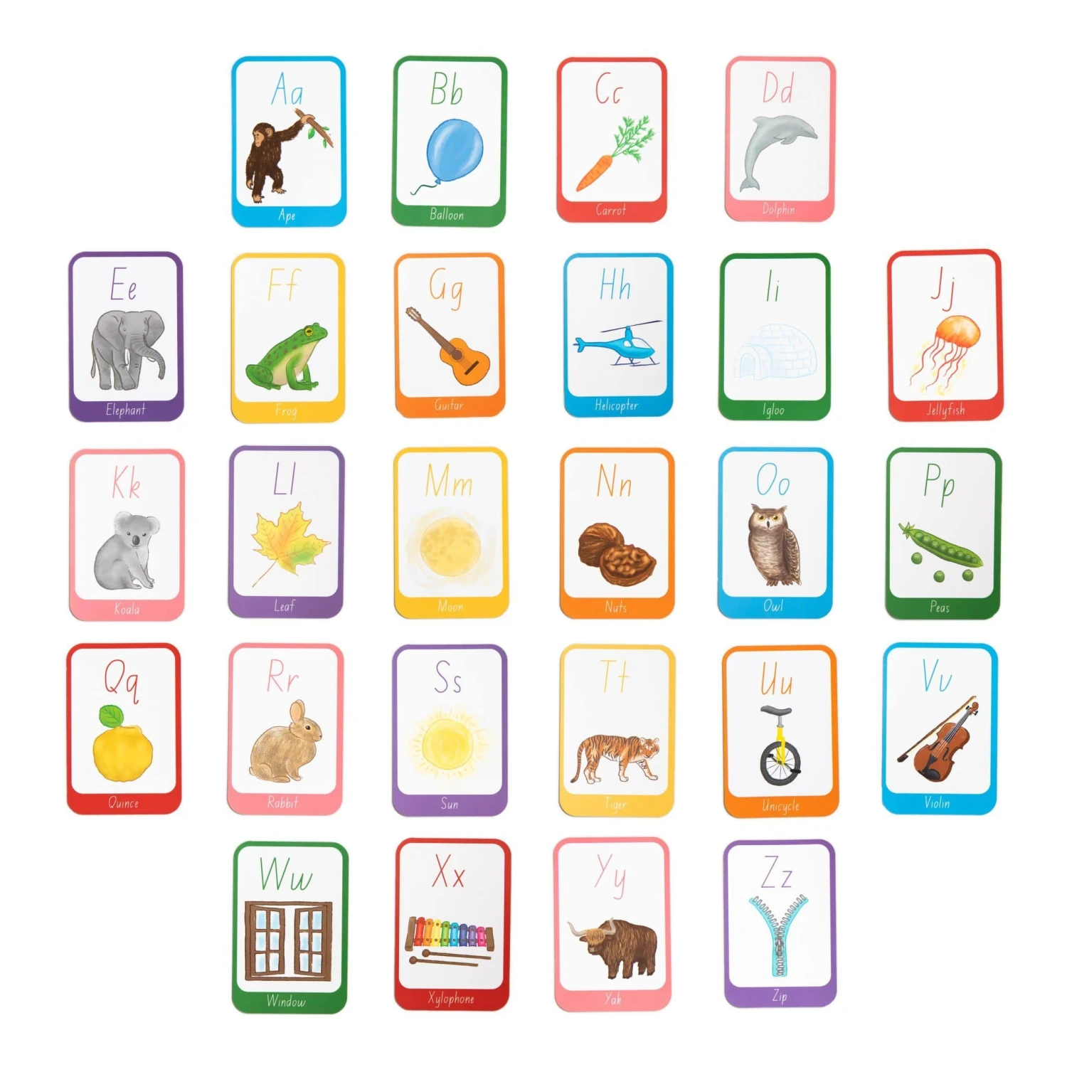 Freckled Frog ABC Flashcards 3 Freckled Frog ABC Flashcards