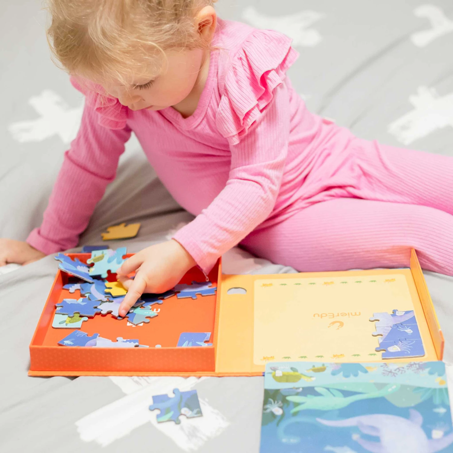 MierEdu 2 In 1 Magnetic Puzzle - Dinosaur 8 MierEdu 2 In 1 Magnetic Puzzle - Dinosaur - Image 6