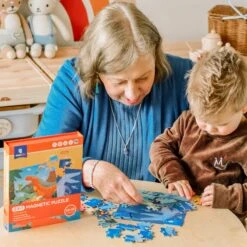 MierEdu 2 In 1 Magnetic Puzzle - Dinosaur 17 MierEdu 2 In 1 Magnetic Puzzle - Dinosaur -Children Toy Store 2In1MagneticPuzzle Dinosaur 7