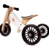 Kinderfeets 2-In-1 Tiny Tot Plus Tricycle & Balance Bike - White