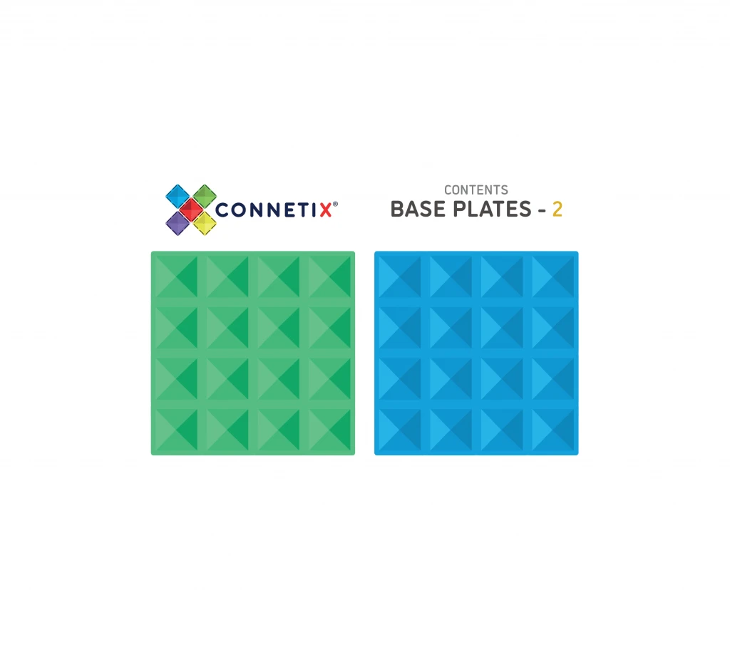 Connetix Tiles 2 Piece Base Plate Pack 12 Connetix Tiles 2 Piece Base Plate Pack - Image 10