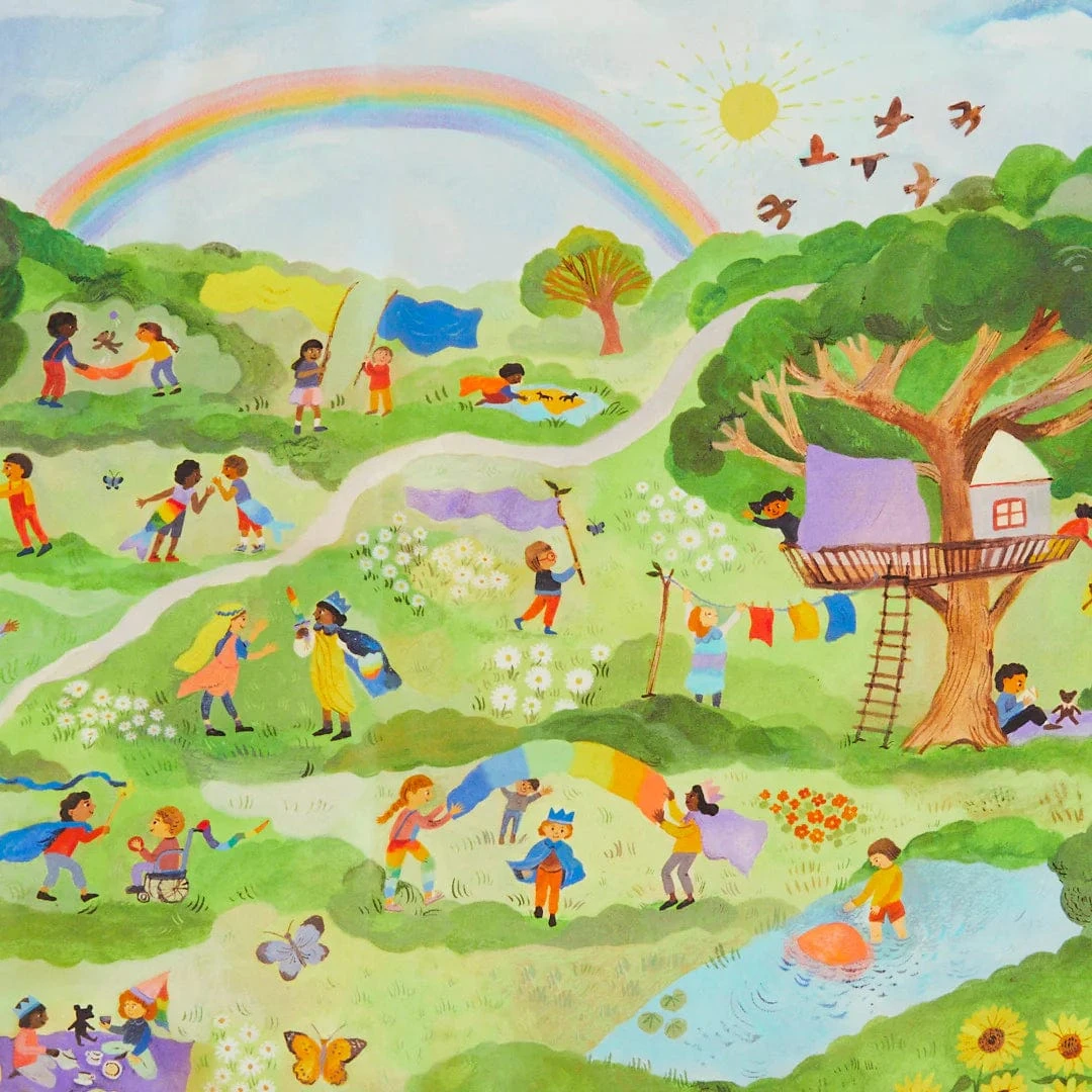 Sarah's Silks Seek & Find Playsilk 30 Ways To Play 4 Sarah's Silks Seek & Find Playsilk 30 Ways To Play - Image 2