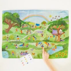 Sarah's Silks Seek & Find Playsilk 30 Ways To Play 11 Sarah's Silks Seek & Find Playsilk 30 Ways To Play -Children Toy Store 30WaystoPlay2 1