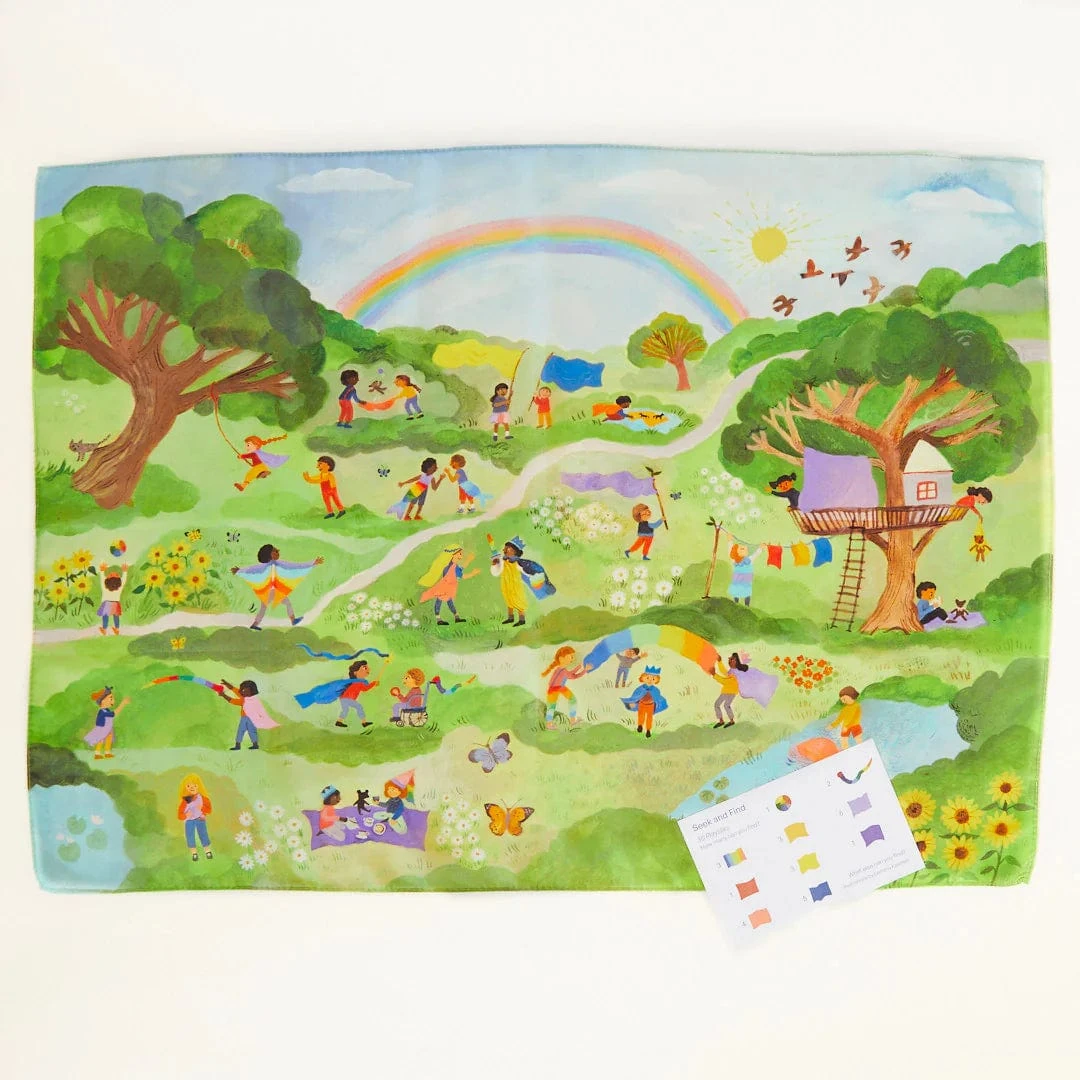 Sarah's Silks Seek & Find Playsilk 30 Ways To Play 5 Sarah's Silks Seek & Find Playsilk 30 Ways To Play - Image 3