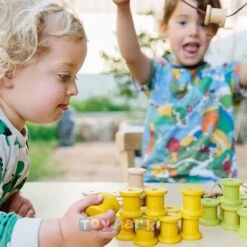 Freckled Frog Threading Cotton Reels 11 Freckled Frog Threading Cotton Reels -Children Toy Store 440 4