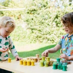 Freckled Frog Threading Cotton Reels 13 Freckled Frog Threading Cotton Reels -Children Toy Store 440 6