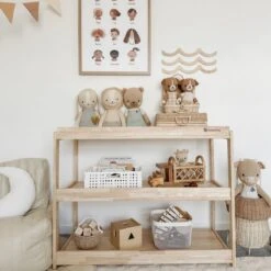 My Duckling Adjustable Solid Wood 3 Layer Storage Shelf -Children Toy Store 454550451 2232083937144784 2049310792498680262 n