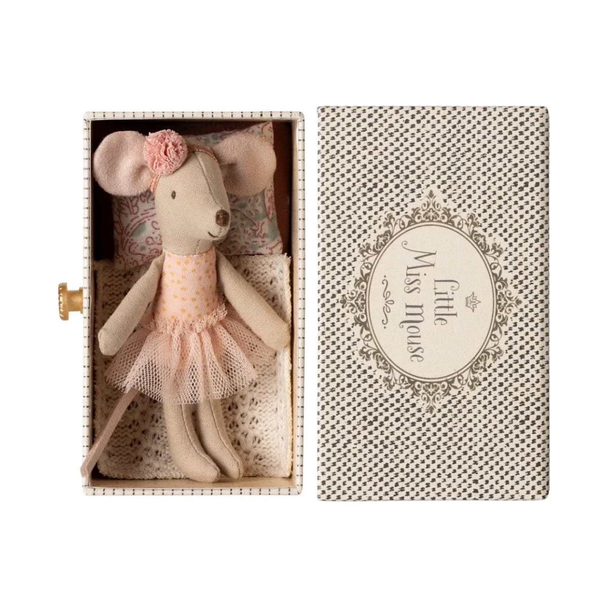 Maileg Dance Mouse In Daybed Little Sister 4 Maileg Dance Mouse In Daybed Little Sister - Image 2