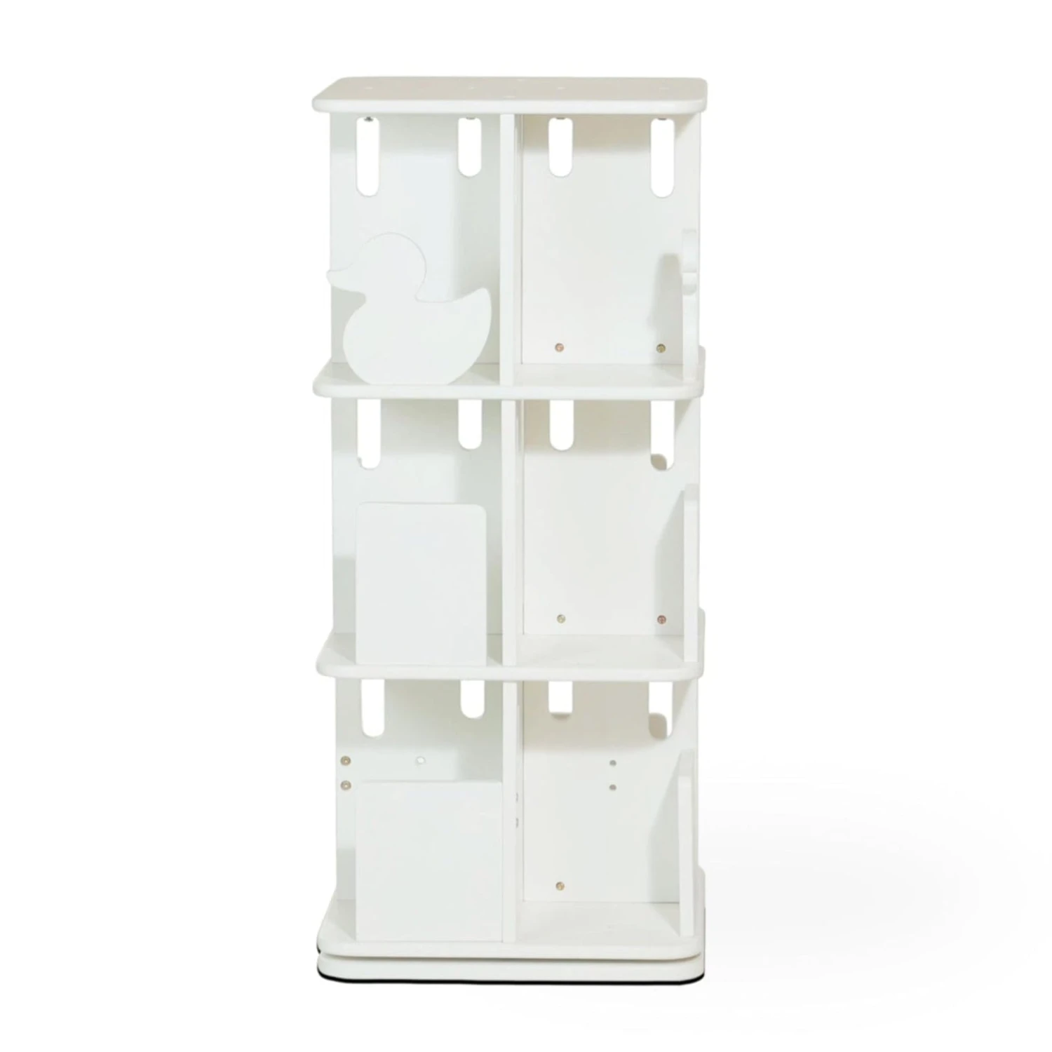 My Duckling Montessori Rotating Bookcase - White 4 My Duckling Montessori Rotating Bookcase - White - Image 3