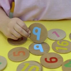 Freckled Frog Numbers 1-20 Wooden Matching Pairs -Children Toy Store 8ade36ec c8a2 4c88 a1e2 54b0456c0199