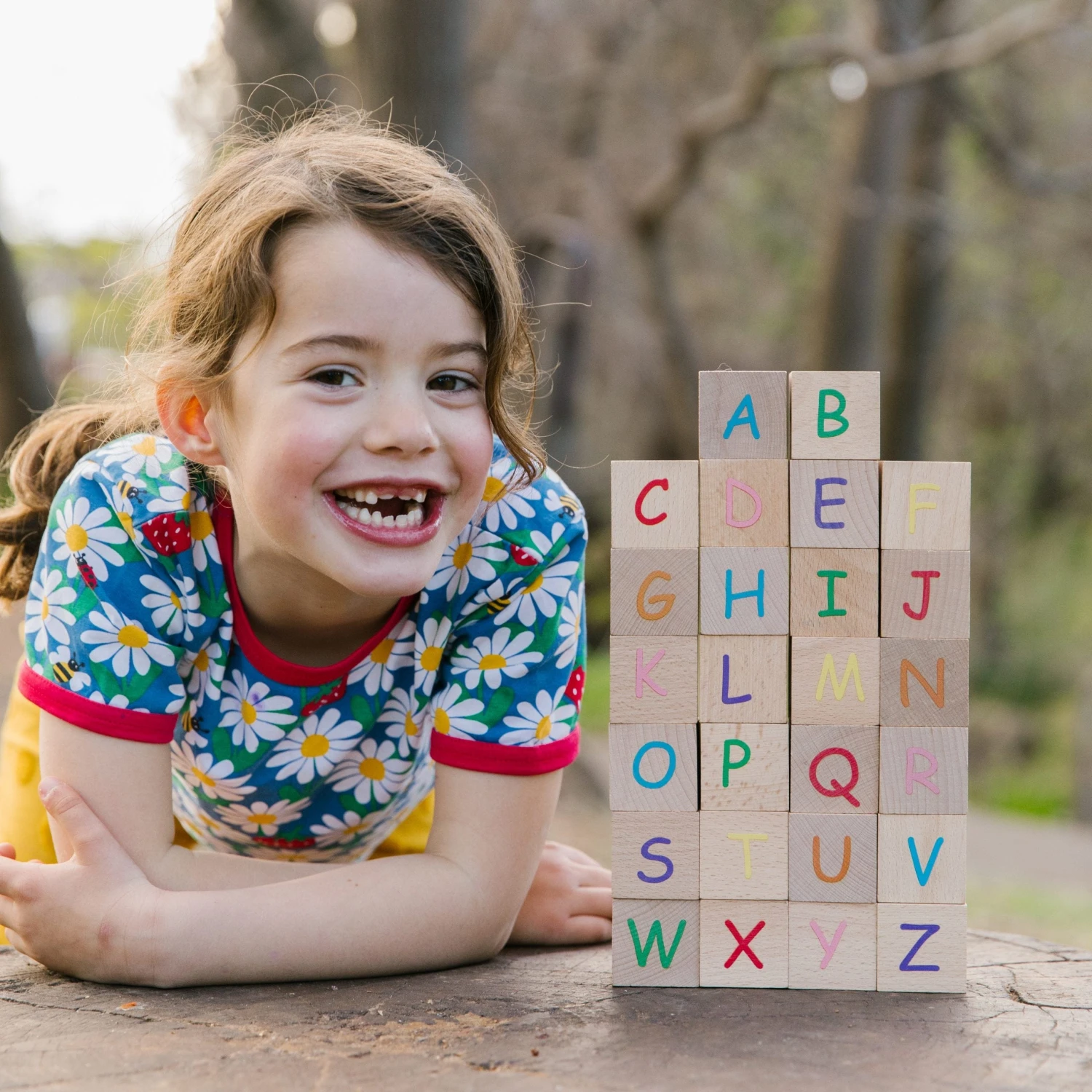 The Freckled Frog ABC Blocks 6 The Freckled Frog ABC Blocks - Image 4