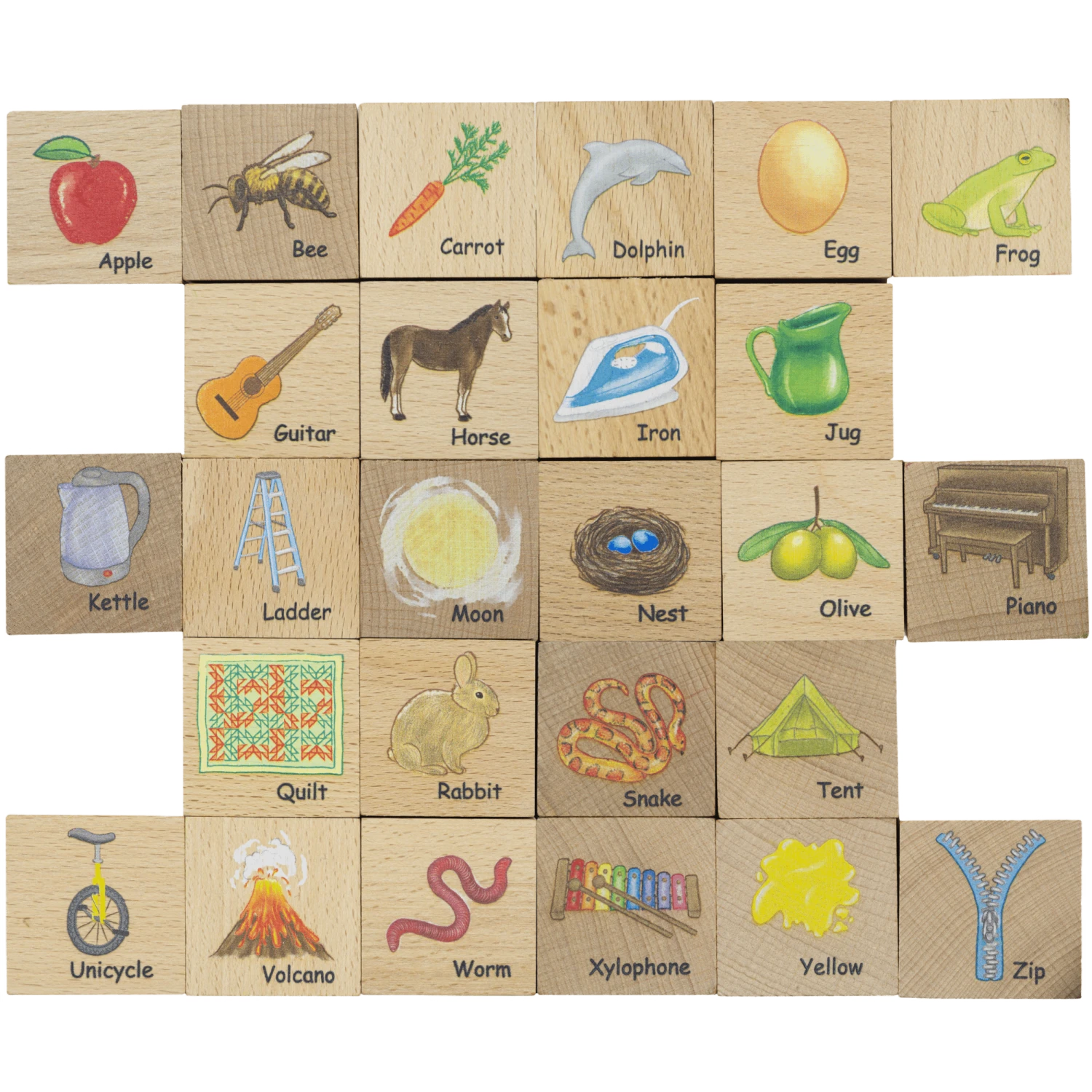 The Freckled Frog ABC Blocks 4 The Freckled Frog ABC Blocks - Image 2