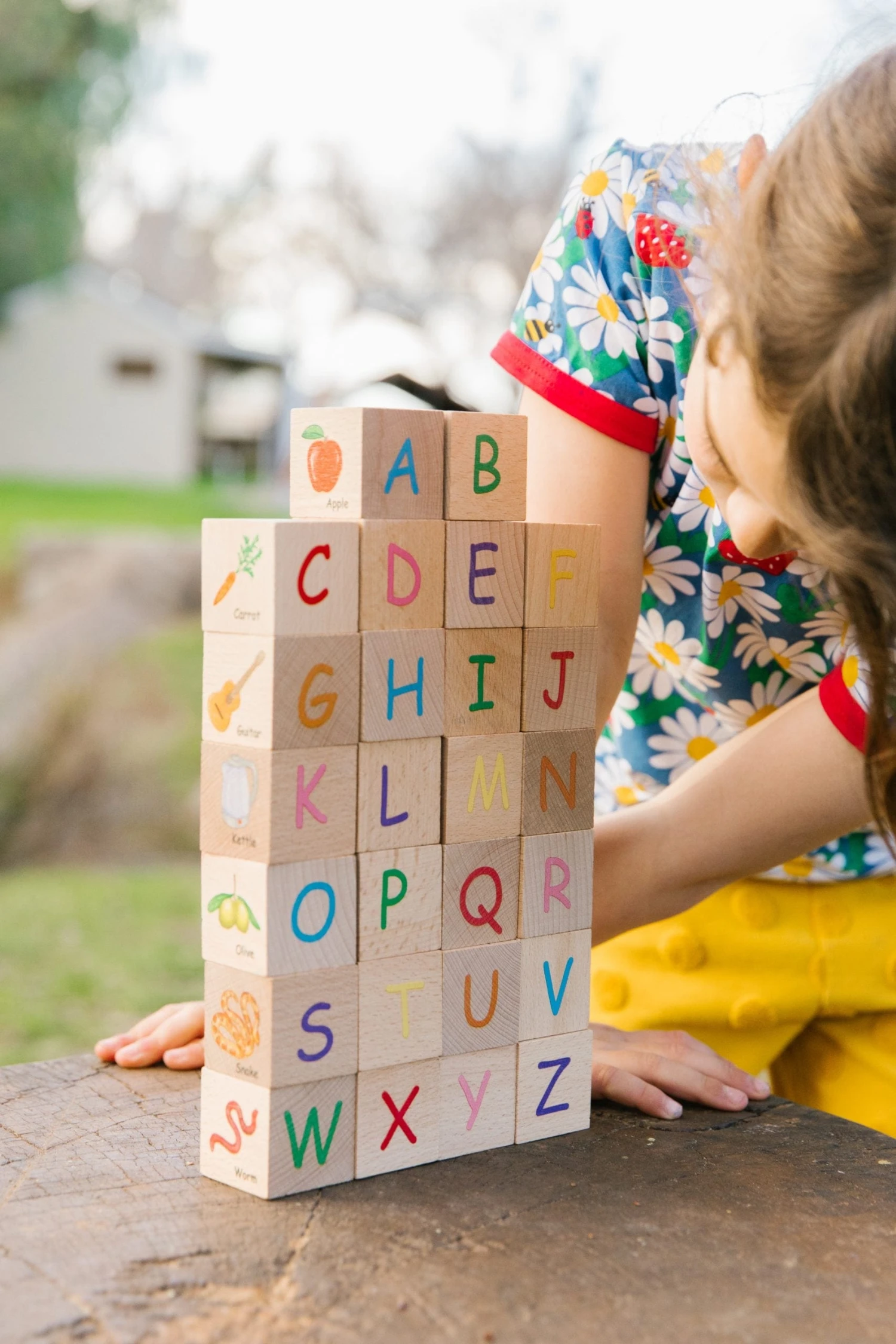 The Freckled Frog ABC Blocks 7 The Freckled Frog ABC Blocks - Image 5