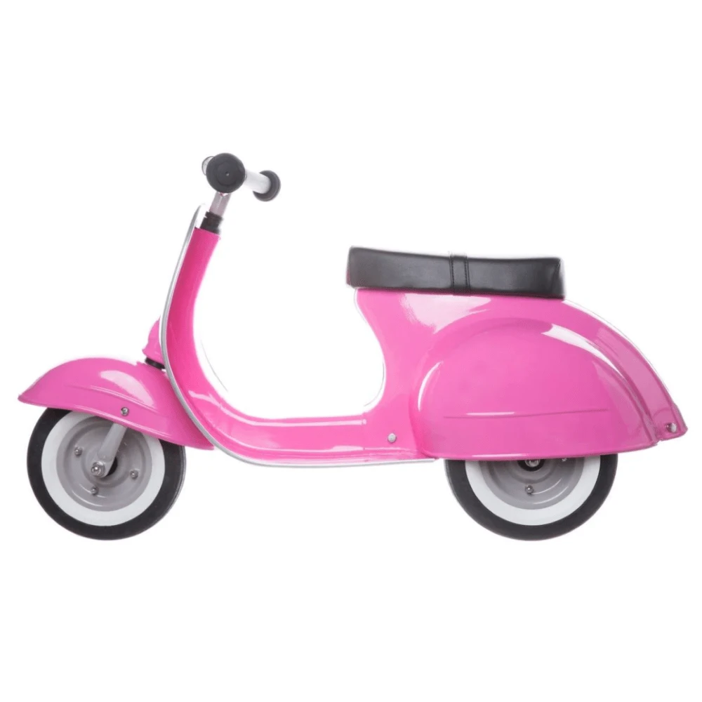 Ambosstoys Primo Classic Pink Ride-On (Leather Seat) 6 Ambosstoys Primo Classic Pink Ride-On (Leather Seat) - Image 4
