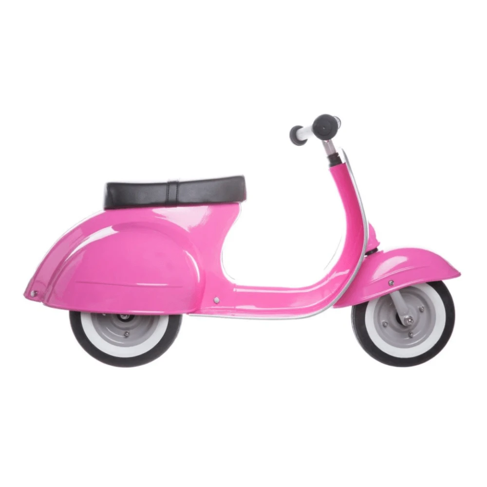 Ambosstoys Primo Classic Pink Ride-On (Leather Seat) 5 Ambosstoys Primo Classic Pink Ride-On (Leather Seat) - Image 3