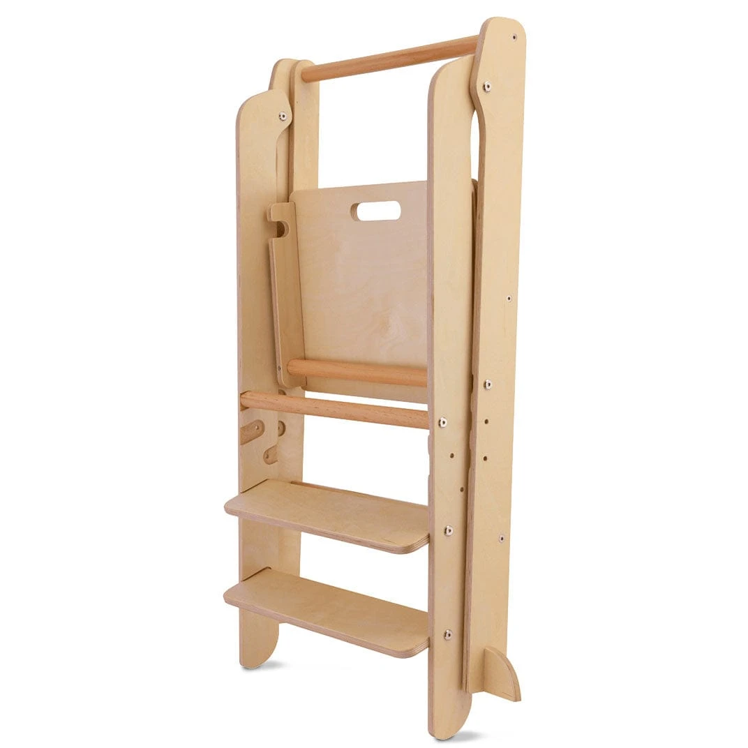 Toypark Folding Learning Tower - Natural 8 Toypark Folding Learning Tower - Natural - Image 6